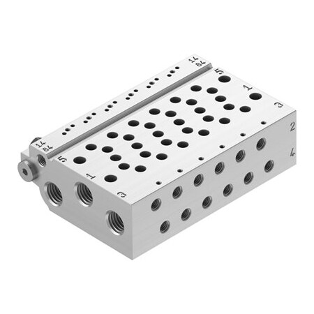 Festo Manifold Rail VABM-L1-10W-G18-6 VABM-L1-10W-G18-6